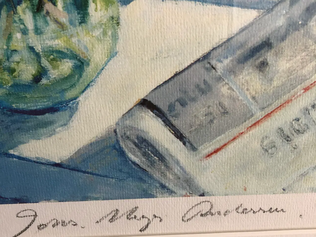 Billede 3 - Litografi af Johannes Meyer Andersen 1996, Skagen
