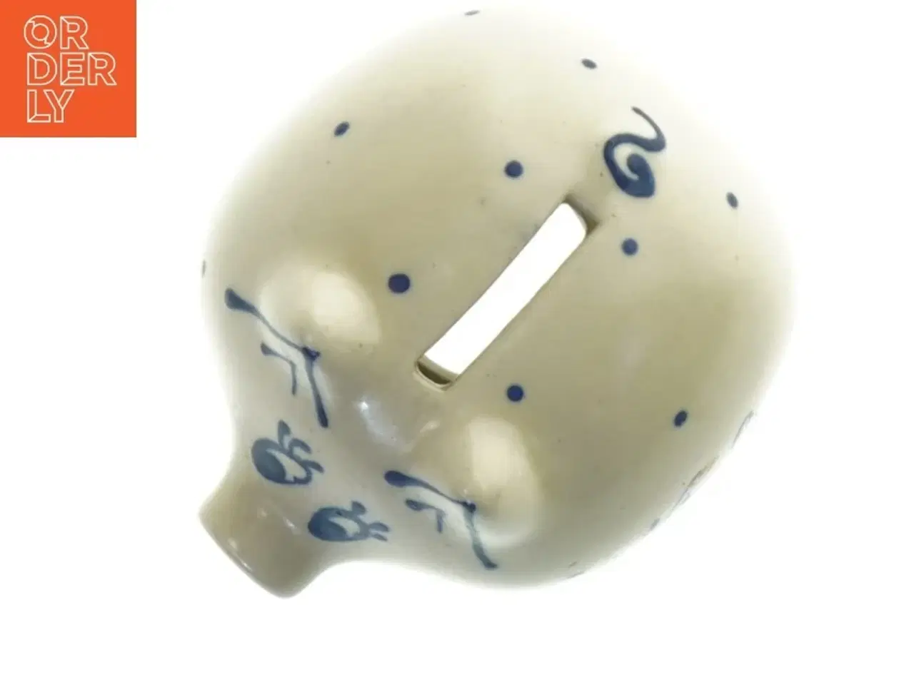 Billede 2 - Keramisk sparegris med navn Nicky (str. 9x7 cm)