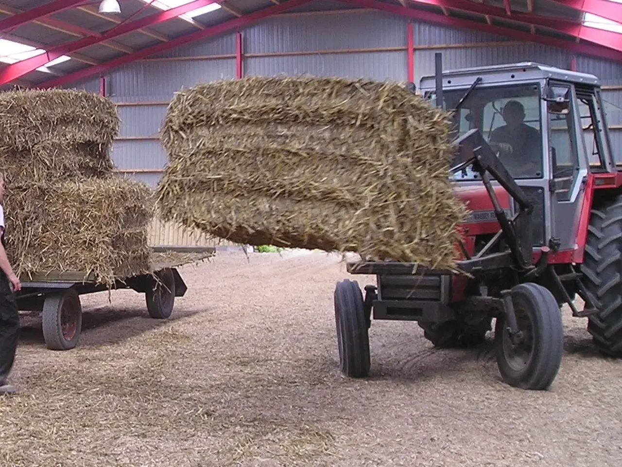Billede 3 - Traktor med frontlæsser, Massey Ferguson 675