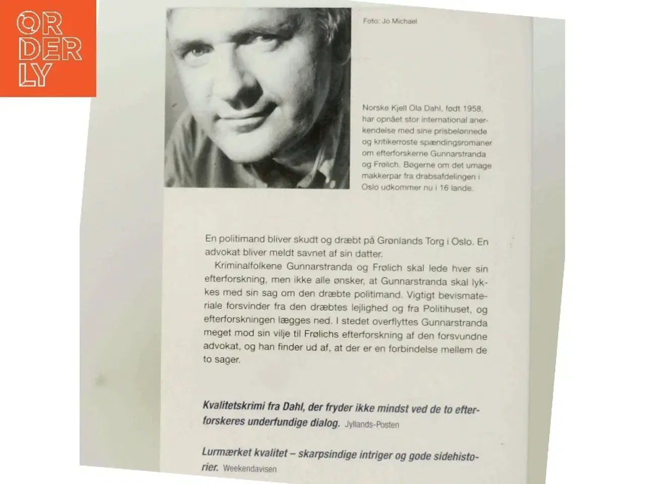 Billede 3 - Sort engel af Kjell Ola Dahl (Bog)