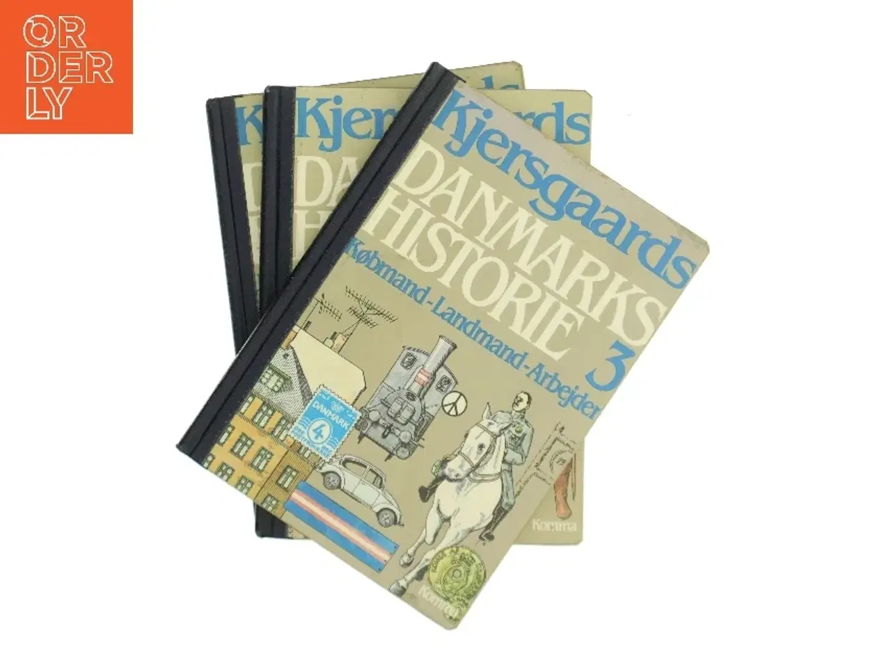Billede 1 - Kjersgaards Danmarkshistorie af Erik Kjersgaard (Bog)
