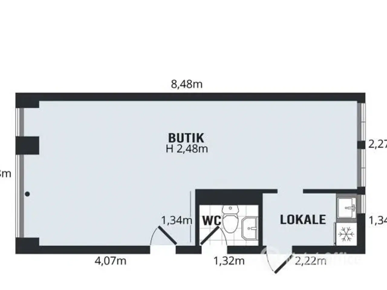 Billede 9 - SYNLIGT OG GODT BELIGGENDE BUTIKSLEJEMÅL