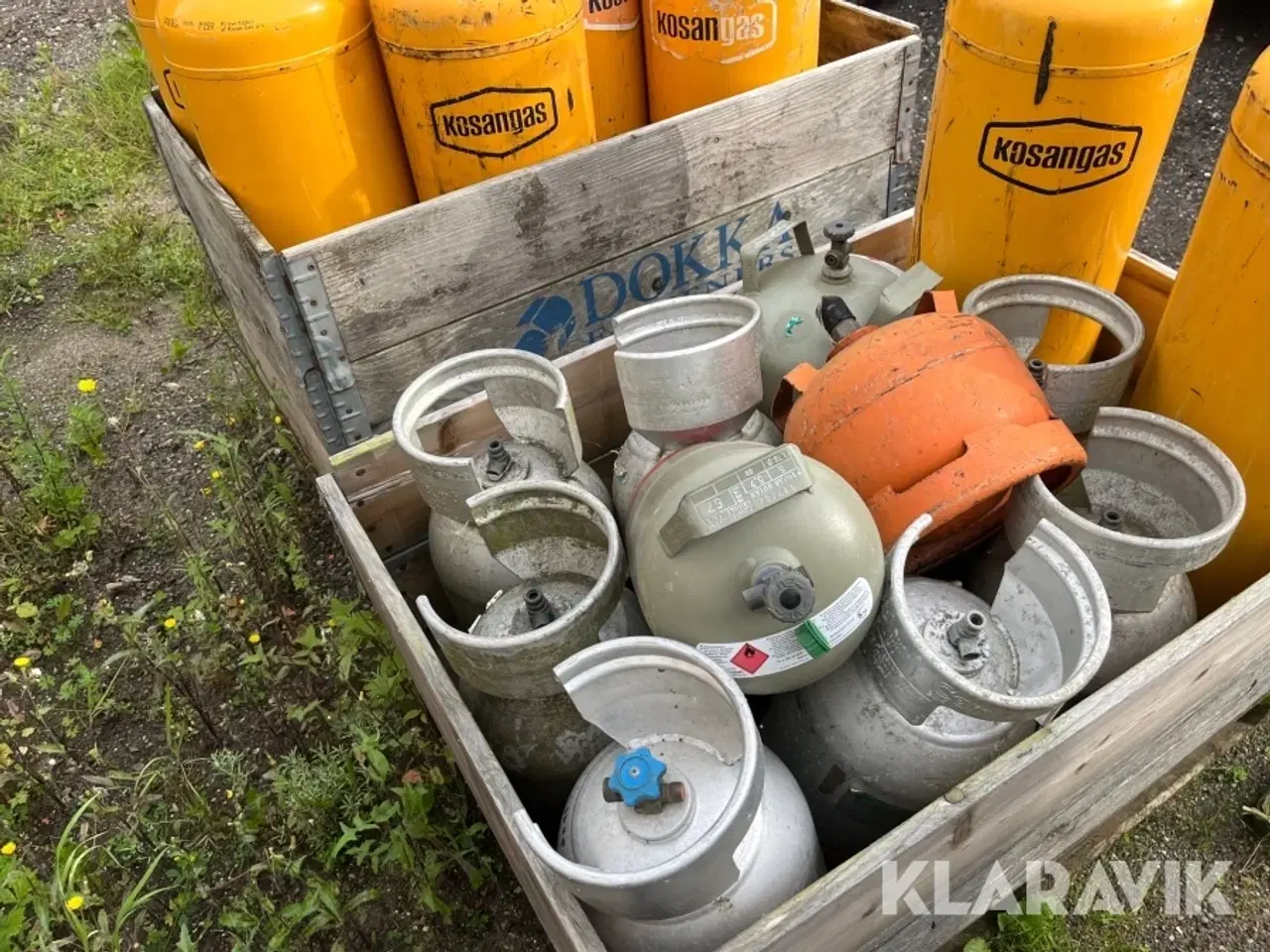 Billede 4 - Gasflasker 2 paller