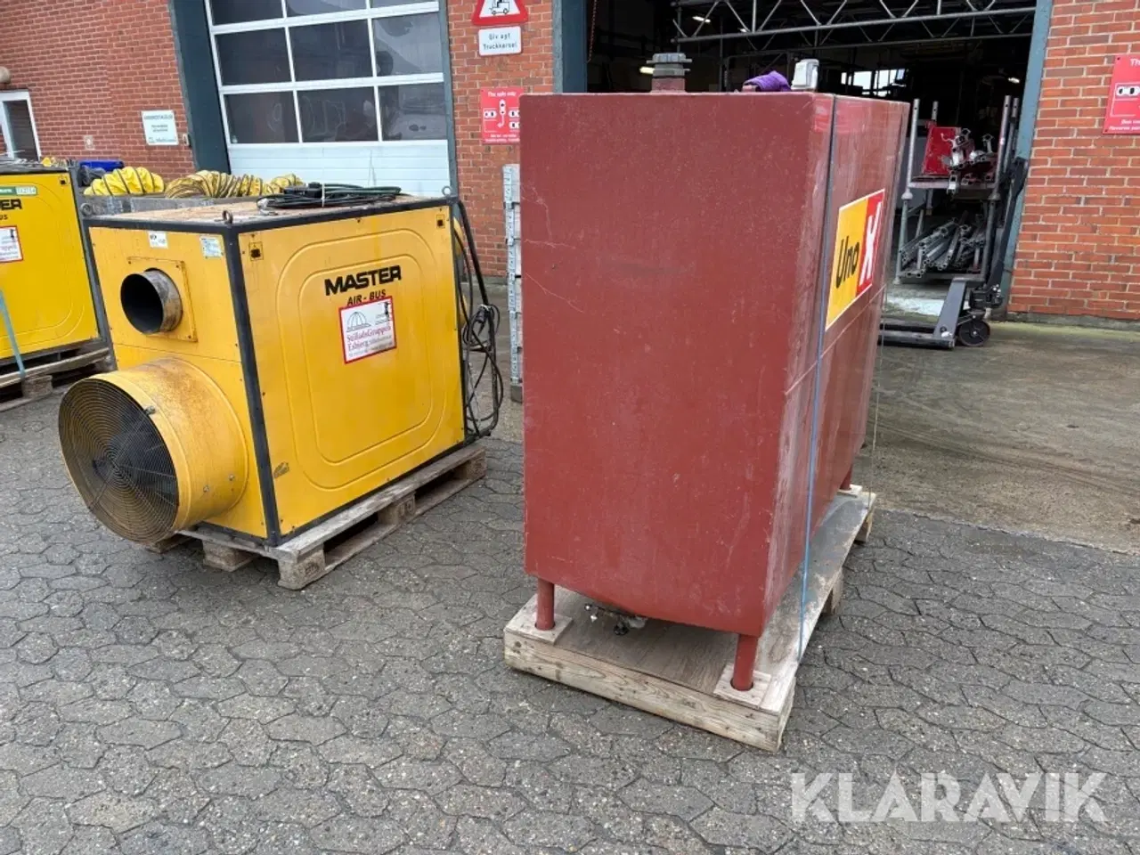 Billede 3 - Varme kanon Master AUR-BUS BV 740 FS - til diesel inklusiv tank