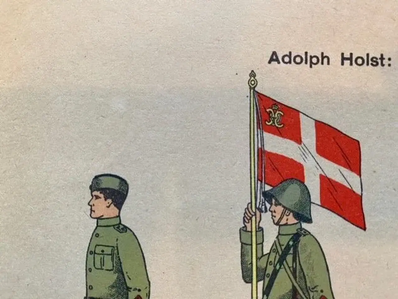 Billede 3 - Gammel Adolhp Holst klippeark - Infanteri