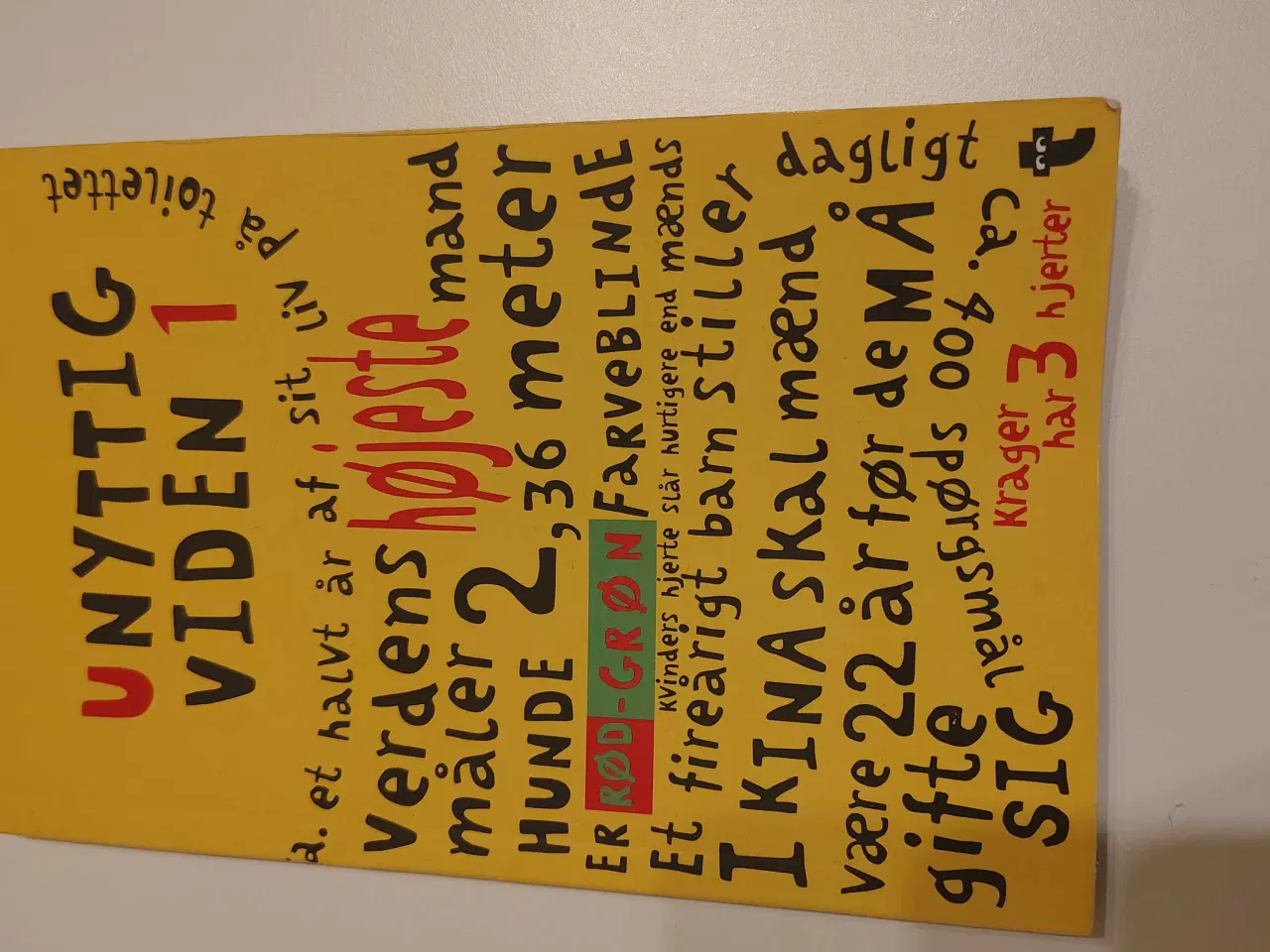Billede 1 - Unyttig Viden 1
