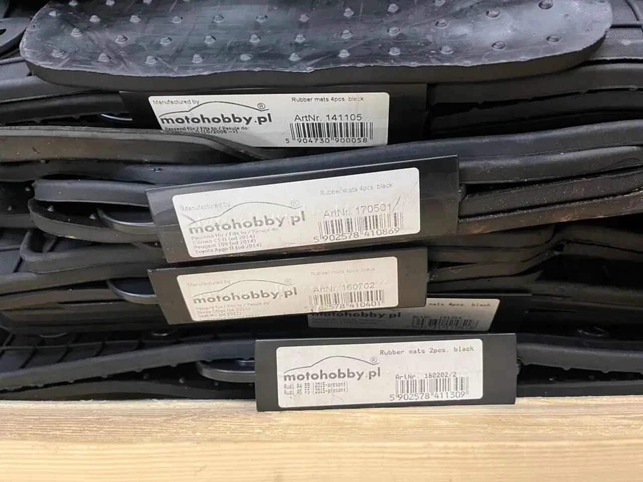 Billede 6 - 44 stk. bilmåtter, ass. Farver og størrelser