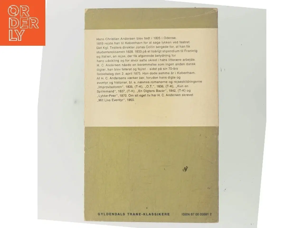 Billede 3 - De to Baronesser af H.C. Andersen (Bog)