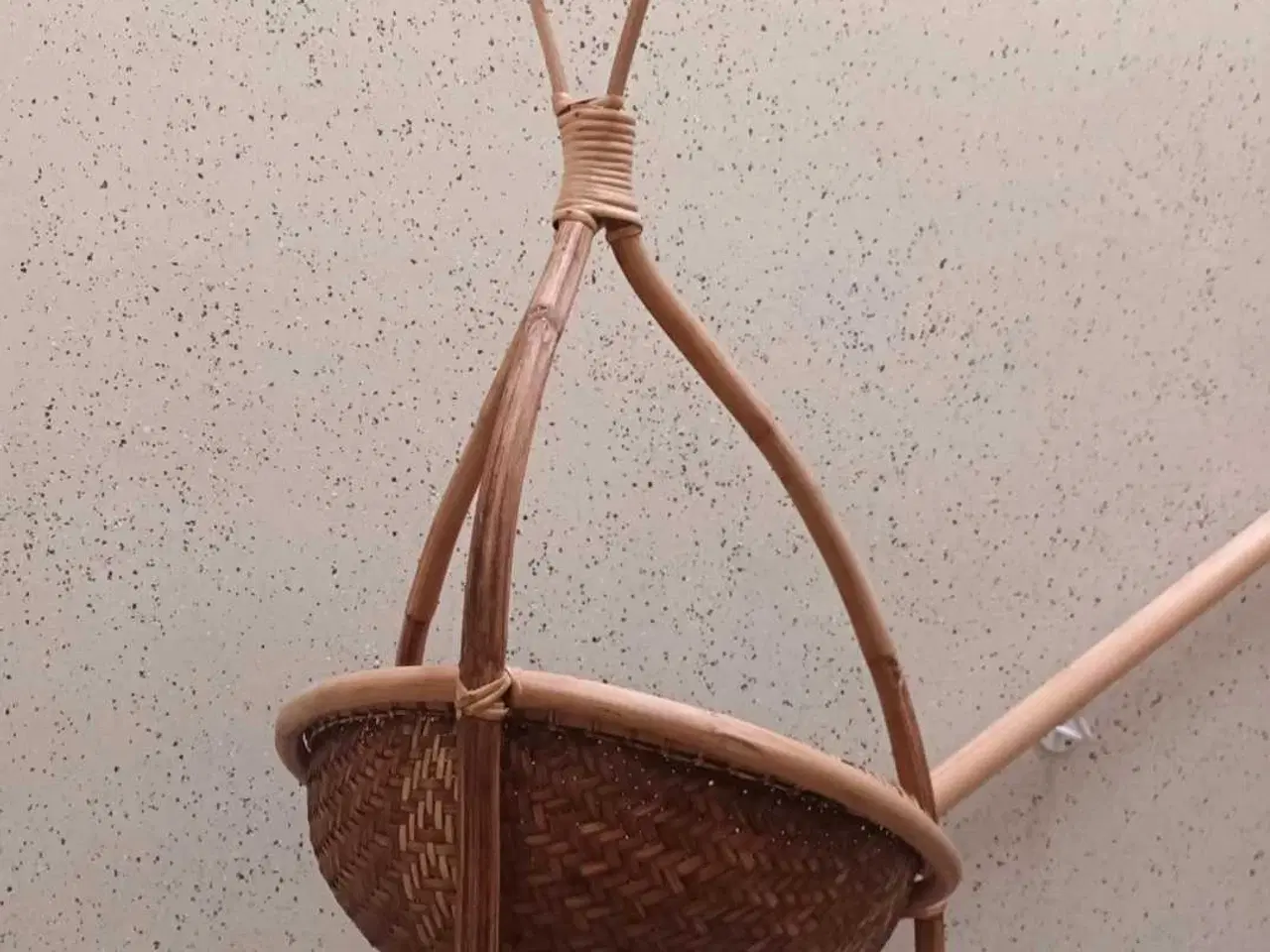 Billede 5 - Bambus og Rattan Frugtkurv med 3 Niveauer