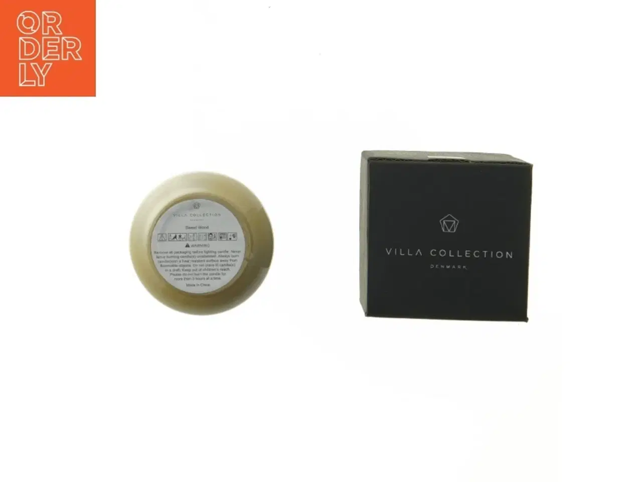 Billede 3 - Nyt Duftlys i keramikholder fra Villa Collection (str. Ø. 7 cm længde. 7,5 cm)