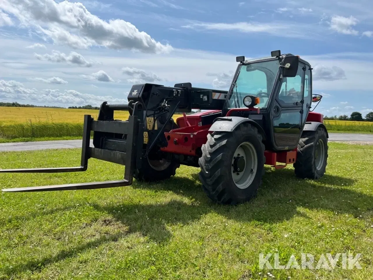 Billede 1 - Teleskoplæsser Massey Ferguson MF 8947