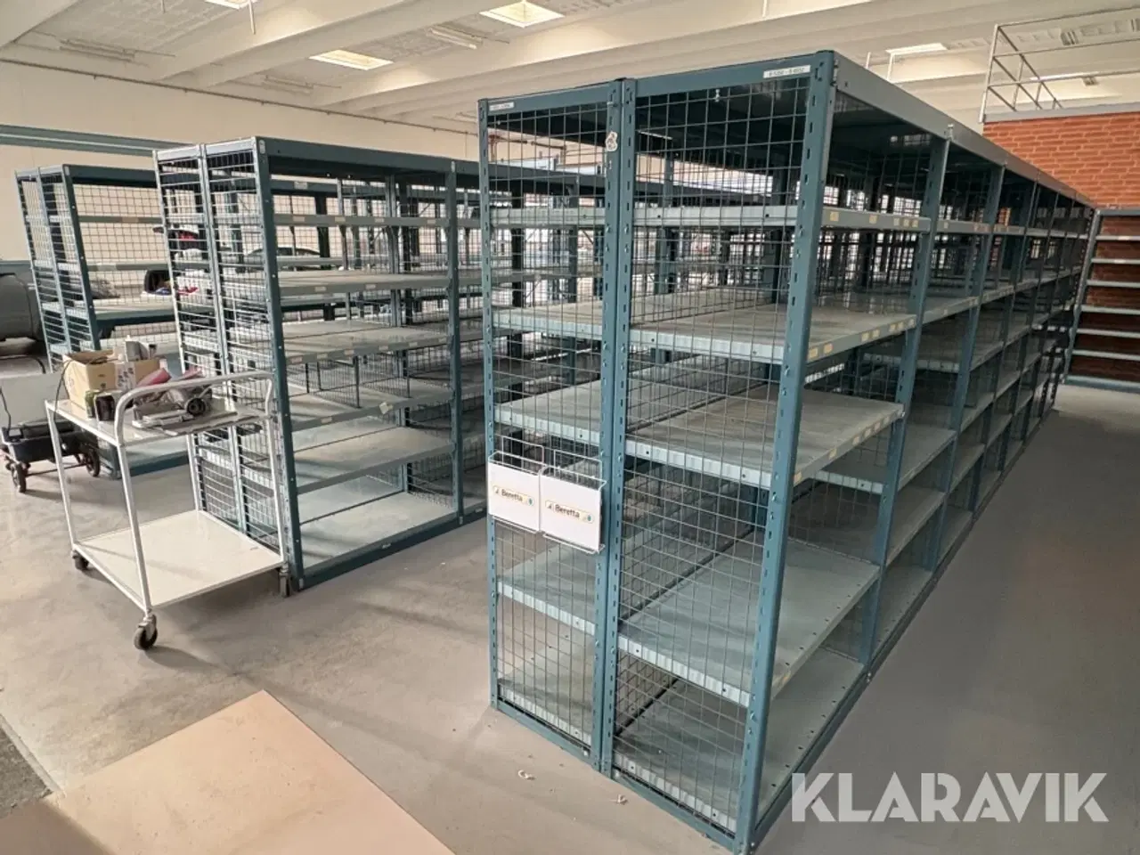 Billede 3 - Dobbelte stålreoler Smith - 22 fag