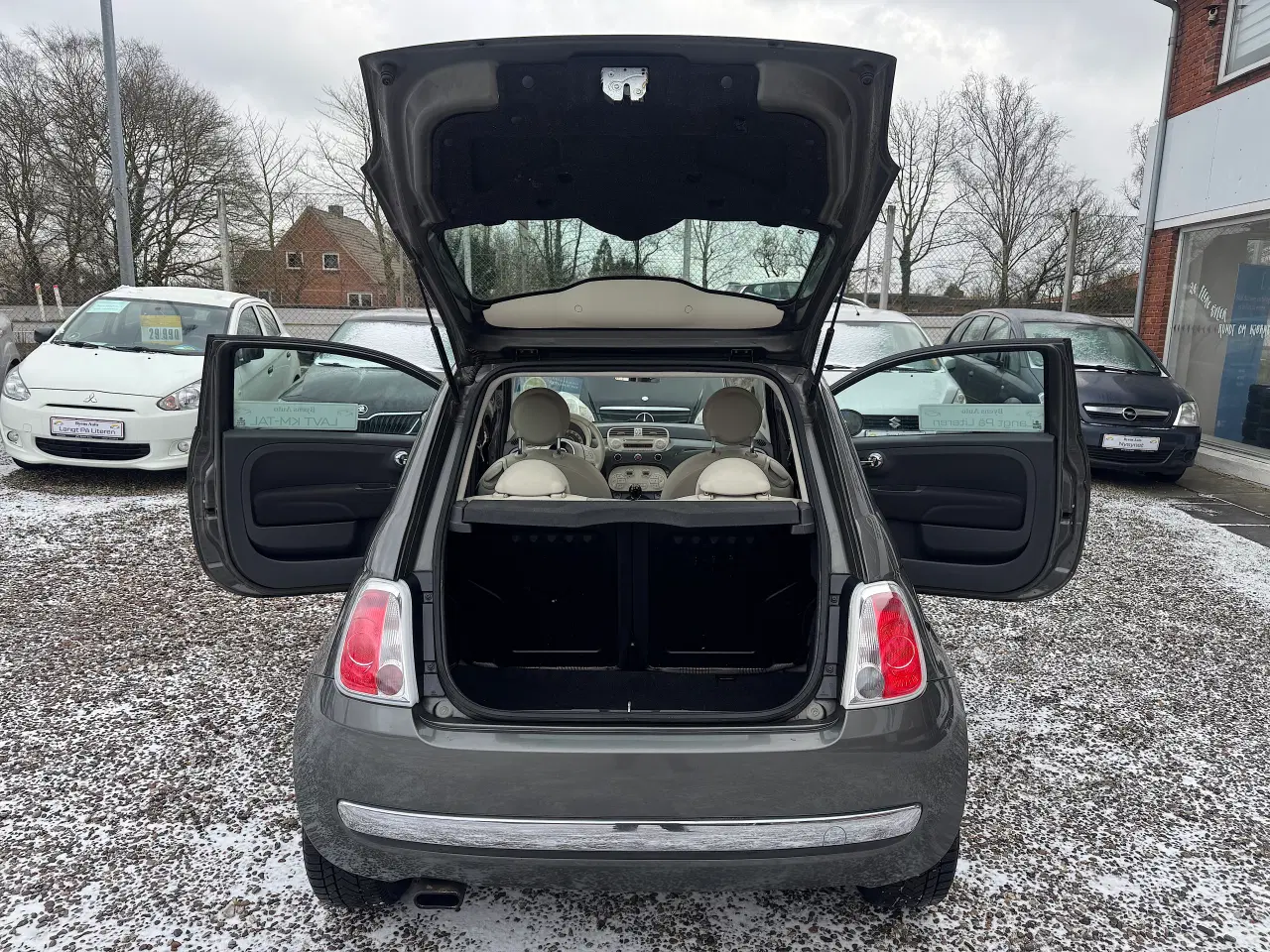 Billede 13 - Fiat 500 Nysyn Økonomisk køre langet 27 K/L