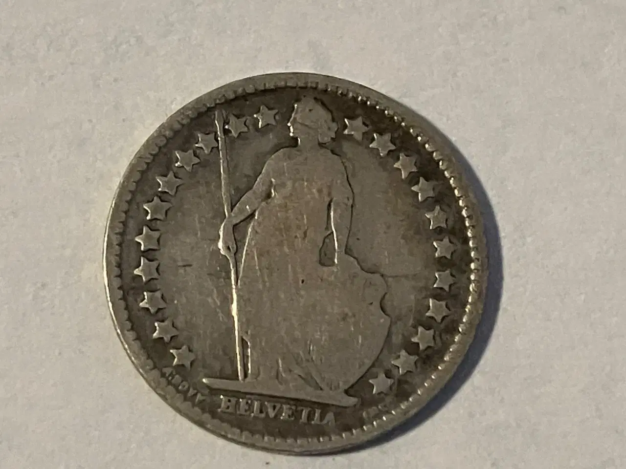 Billede 2 - 1/2 Franc Switzerland 1904