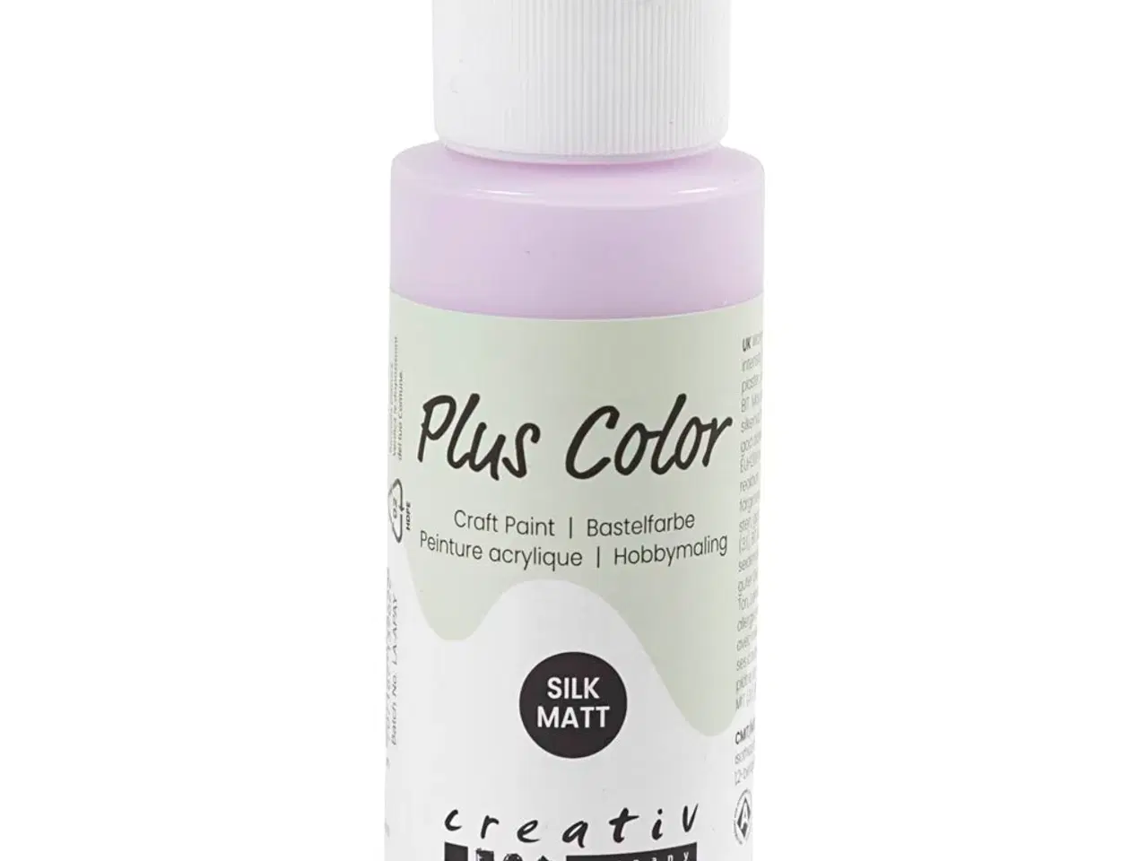 Billede 1 - Plus Color Hobbymaling, pale lilac, 60ml/ 1 fl.