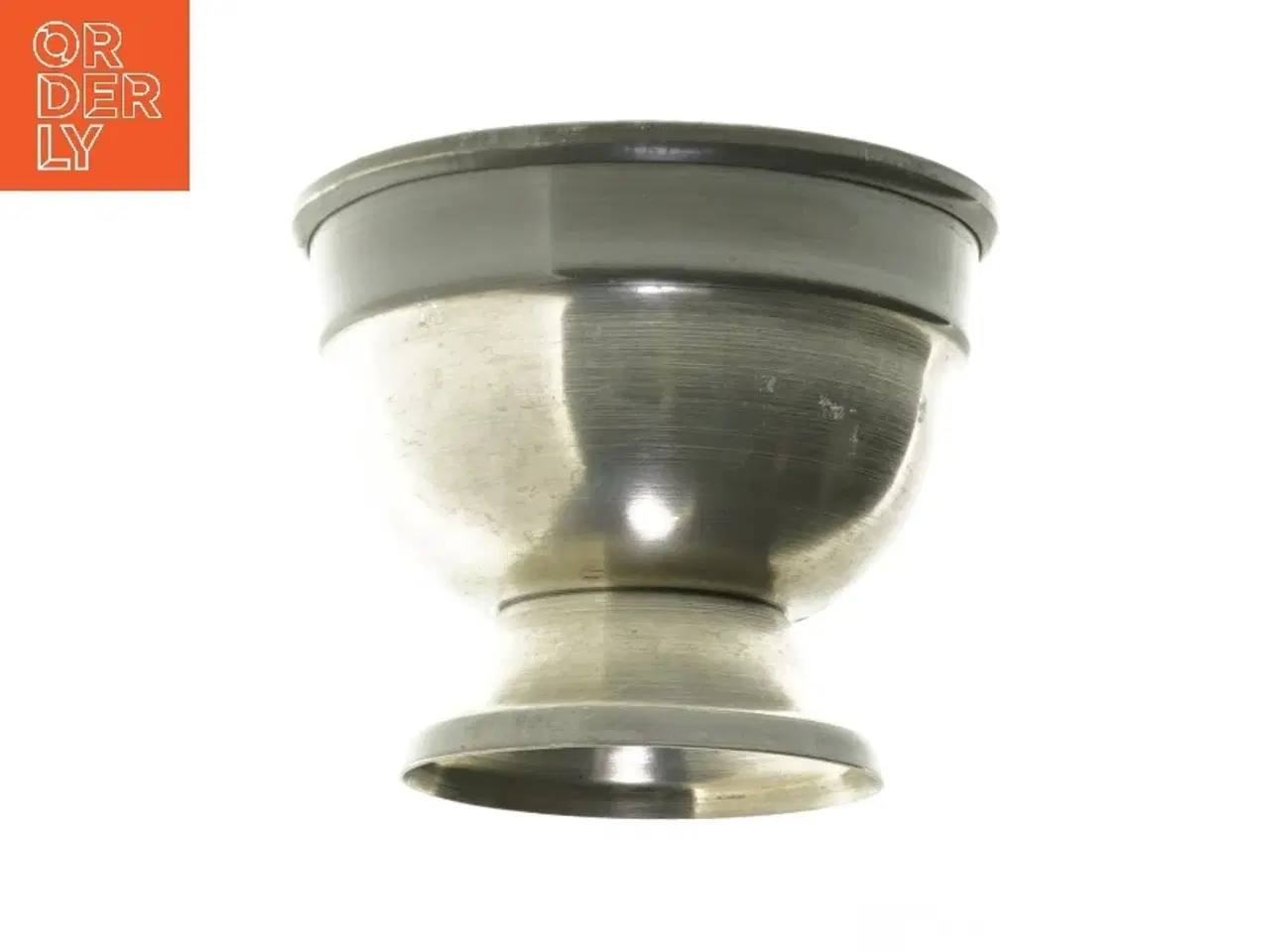 Billede 1 - Rustfrit Tin skål (str. Ø 12 cm)