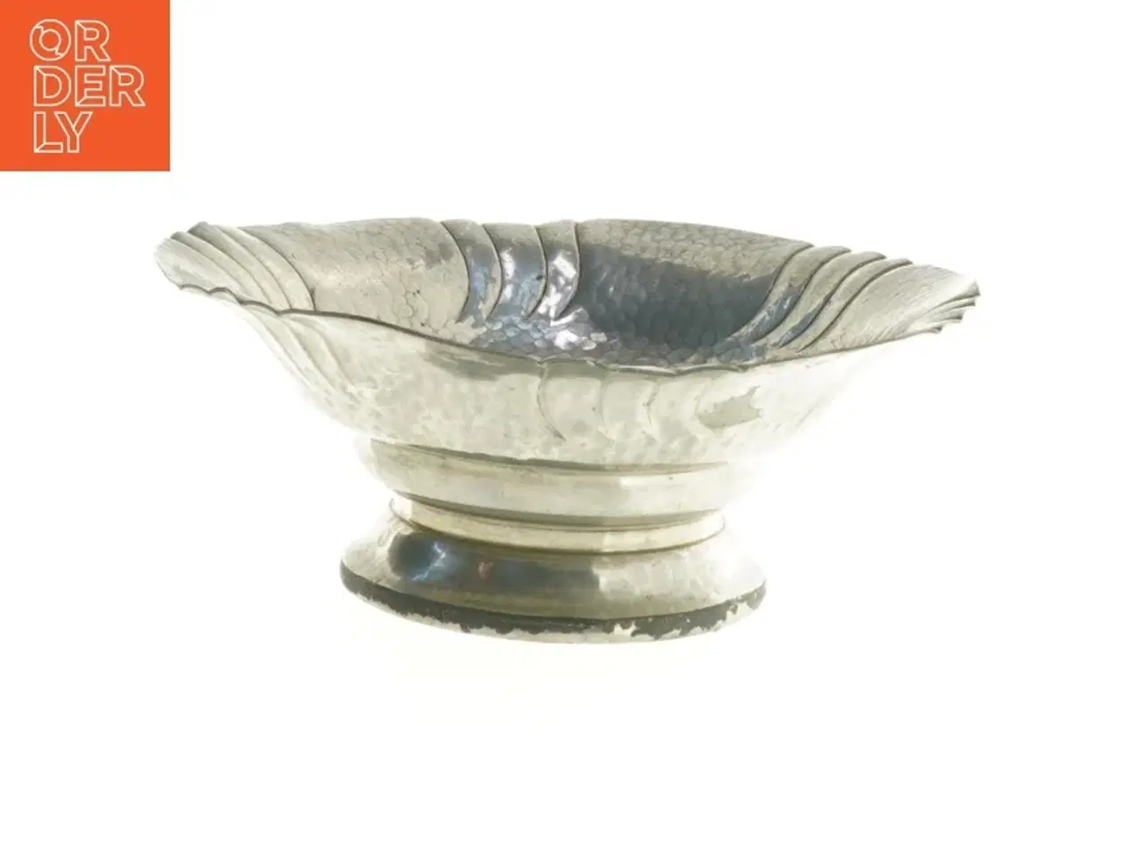 Billede 1 - Antik Tin fad (str. 16 x 6 cm)
