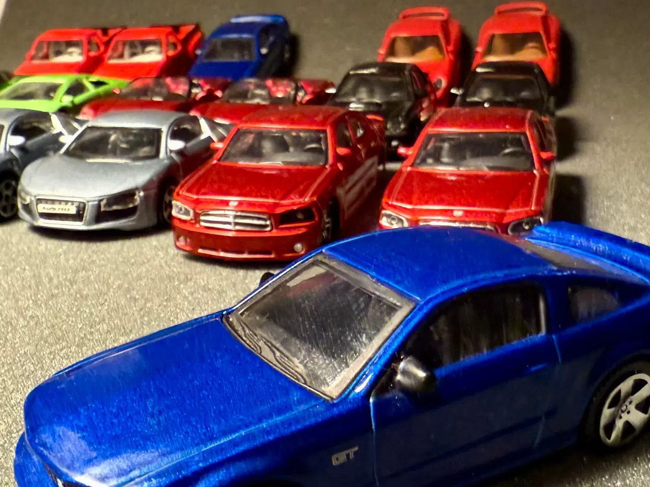 Billede 8 - 14 stk. Bburago 1:43 sports- og muskelbiler