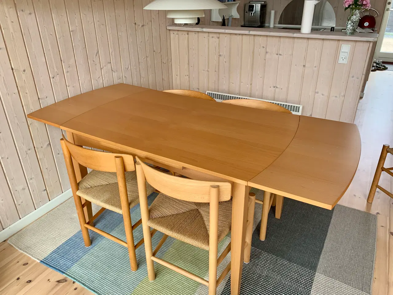 Billede 3 - Spisebord med hollandsk udtræk