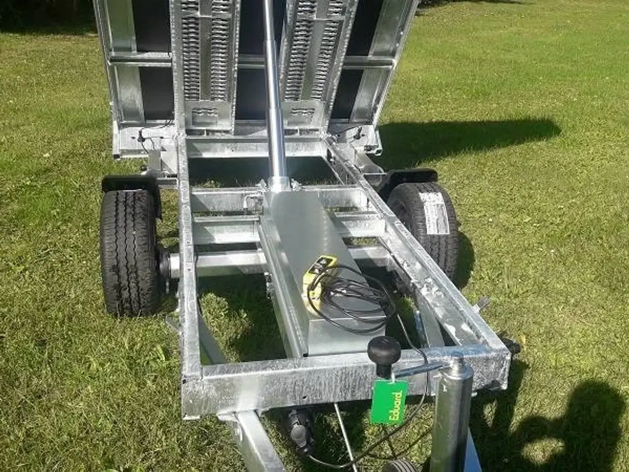 Billede 2 - EDUARD trailer 2615-1500.63 EL Tip m. Ramper