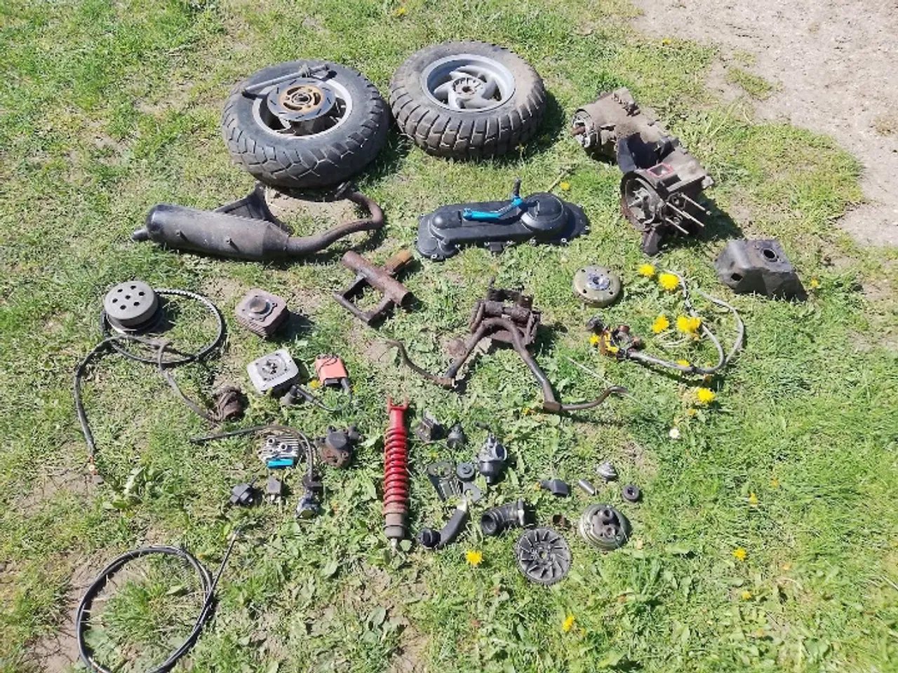 Billede 1 - Dele til gilera stalker sælges