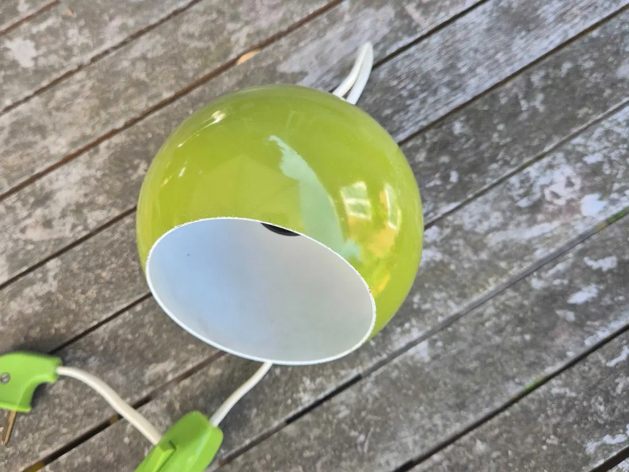 Billede 10 - Smuk lysegrøn magnetlampe 