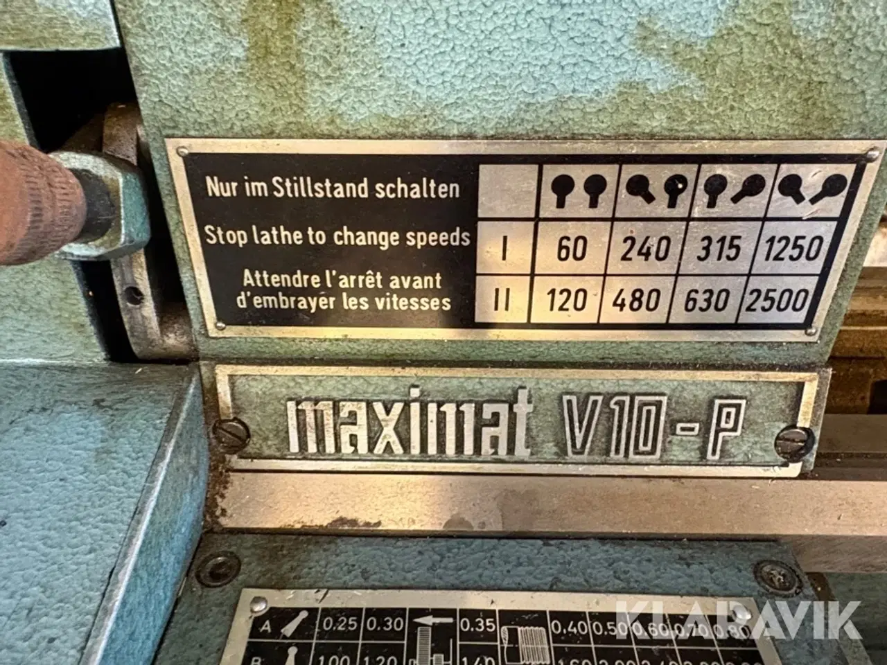 Billede 8 - Drejebænk Maximat V10-P
