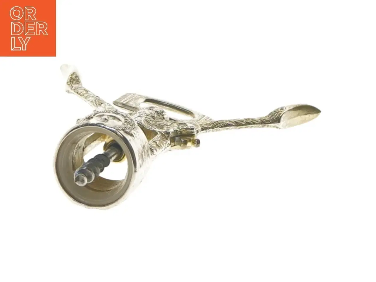 Billede 4 - Flot guldfarvet proptrækker (str. 20 cm)