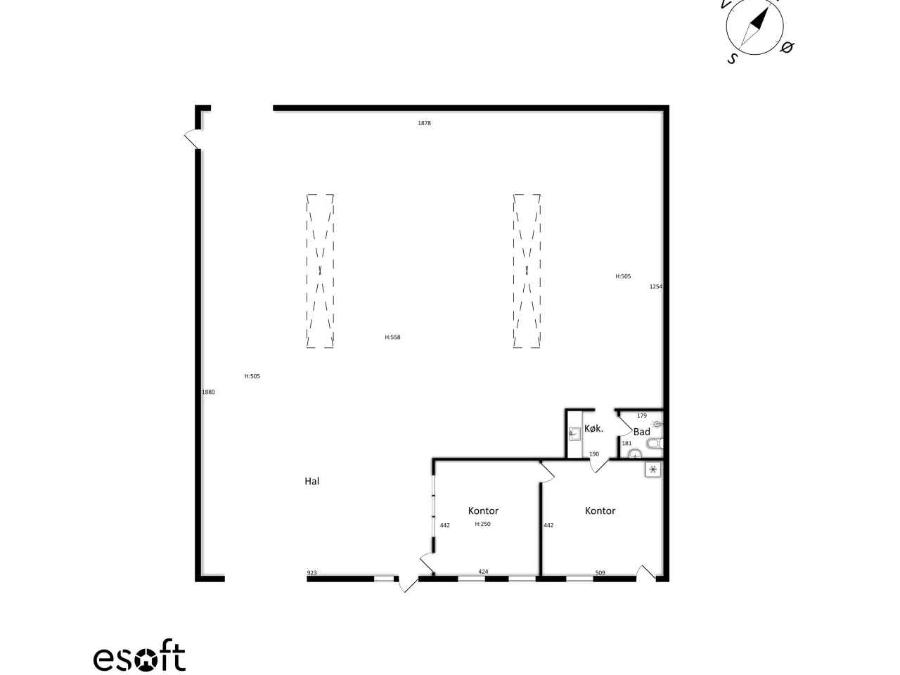 Billede 11 - Stor rummelig engros butik/lager med tilhørende kontorer