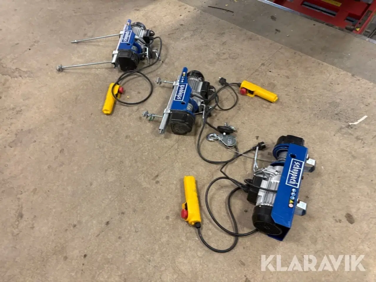 Billede 2 - Wirehejs Scheppach HRS 250/400 - 3 styk