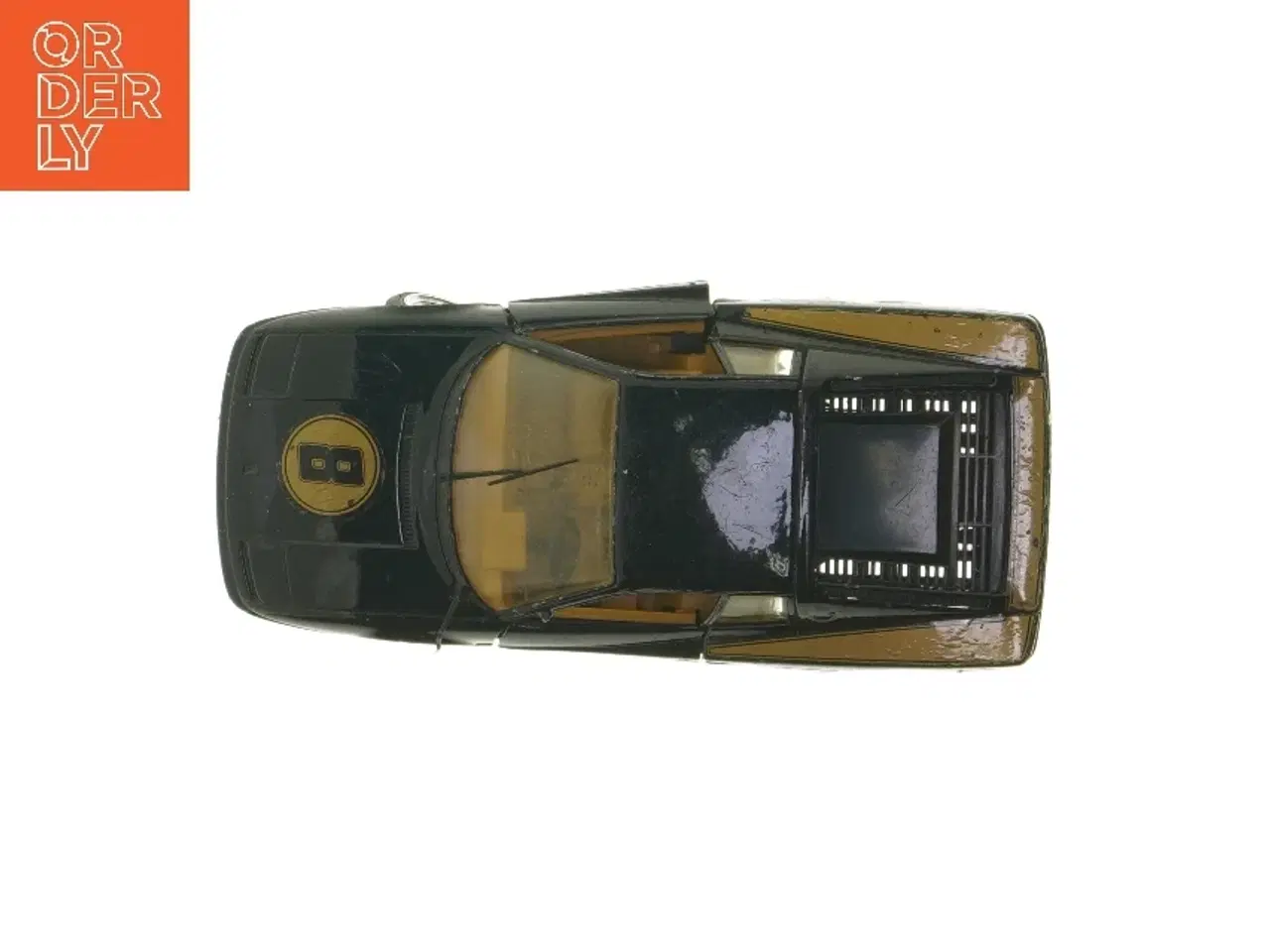 Billede 6 - Sort legetøjsbil (str. 18,5x8 cm)