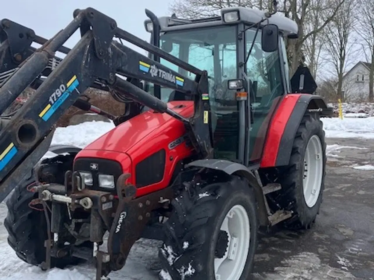 Billede 5 - Massey Ferguson 4245 med frontlæsser og frontlift