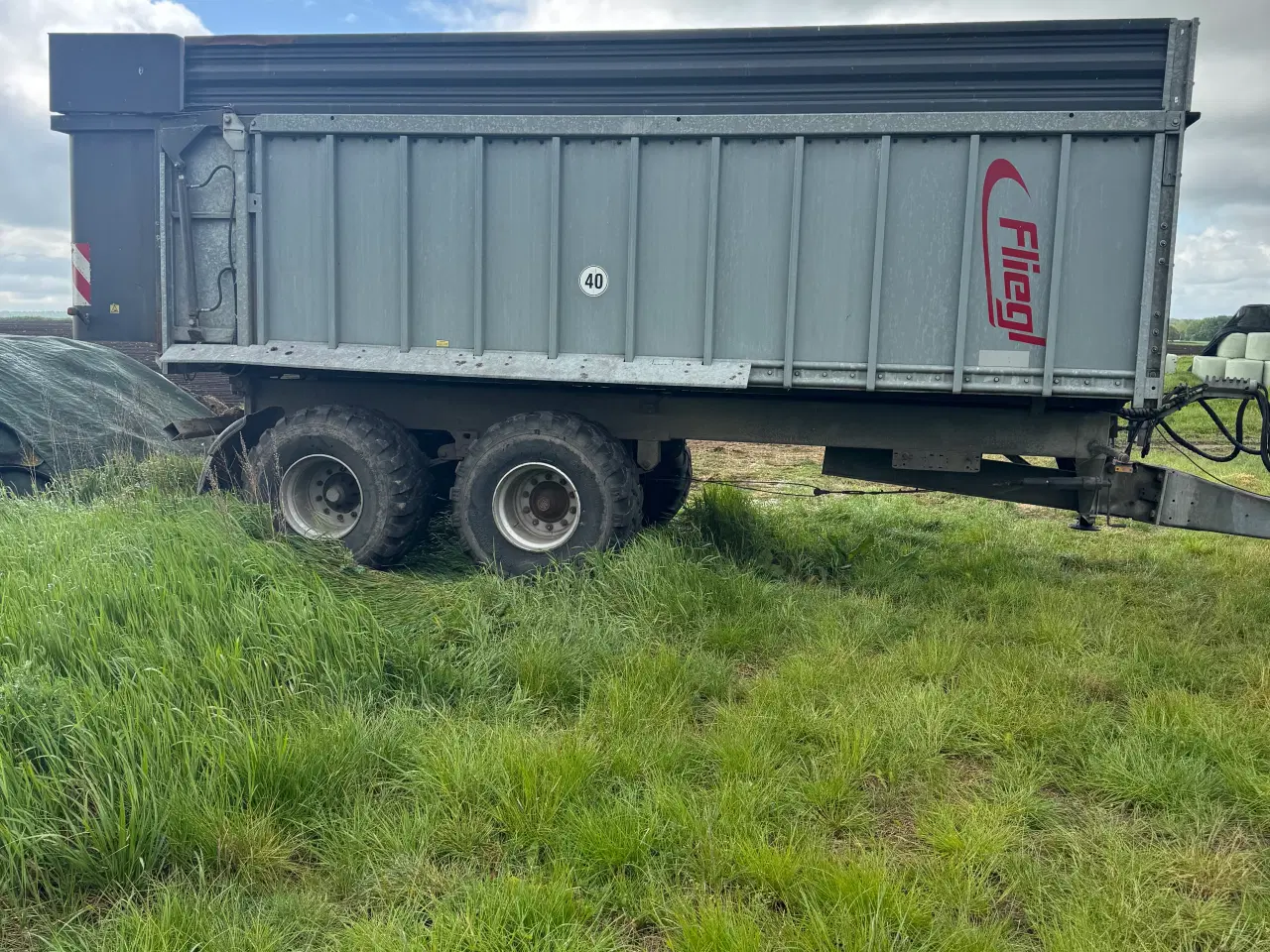 Billede 1 - Fliegl tipvogn 24 tons 