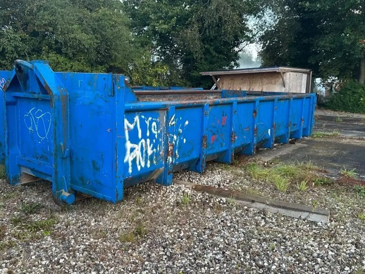 Billede 1 - Container med krog hejs