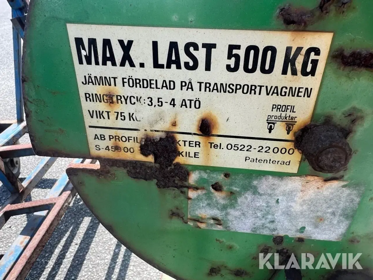 Billede 5 - Transportvogn Alia tool 11600 2 styk