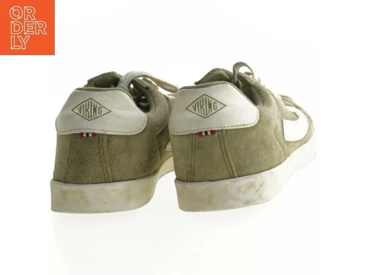 Billede 2 - Brugte grønne sneakers fra Viking (str. 37)