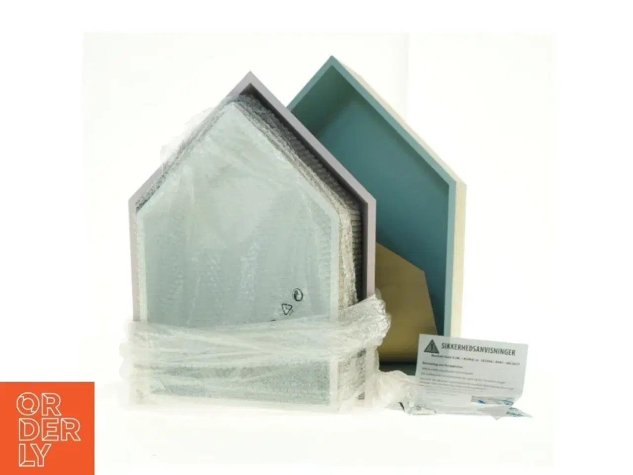 Billede 2 - Reolsæt med 3 dele fra Home Creation (str. 25 x 24 x 13,5 cm 40 x 29 x 15,5 cm 45 x 34 x 17,5 cm)