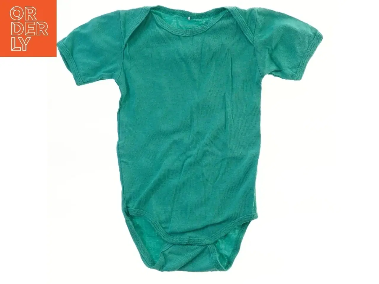 Billede 1 - Grøn bodystocking med korte ærmer fra Name It (str. 92)