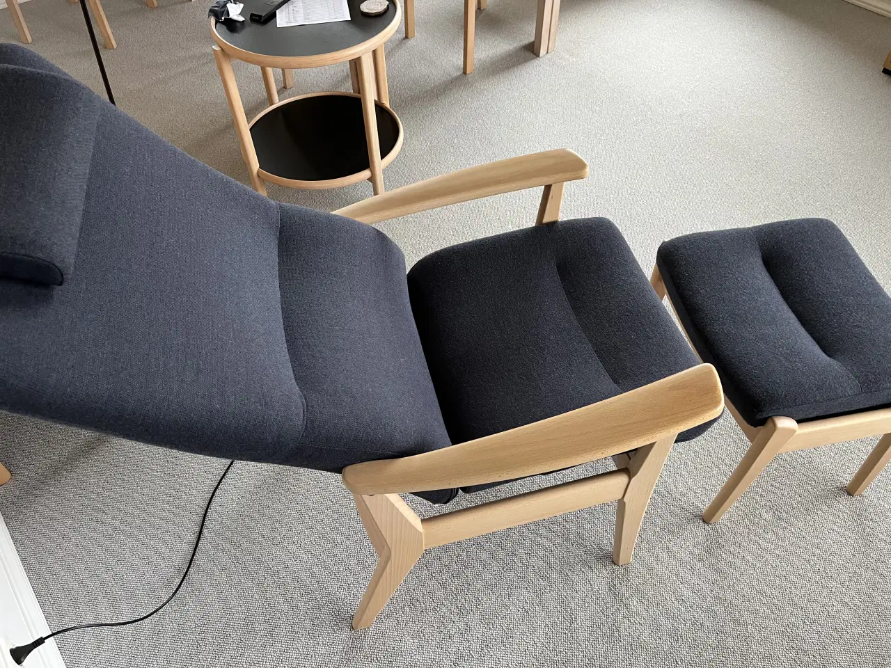 Billede 4 - Som ny, Farstrup lænestol / otiumstole model Plus 