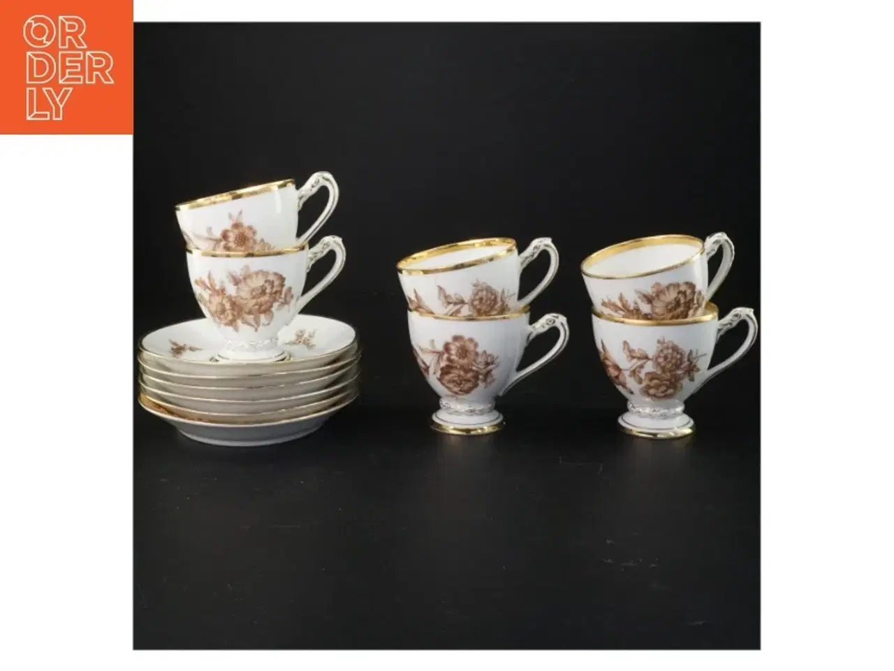 Billede 1 - Porcelænskopper og underkopper