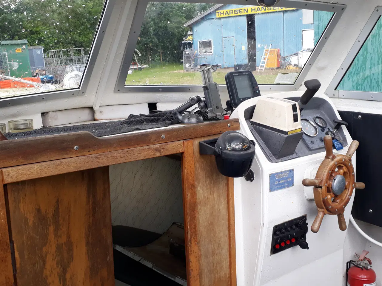 Billede 8 - Norsk Motorbåd, trænger til lidt knofedt. m. trail