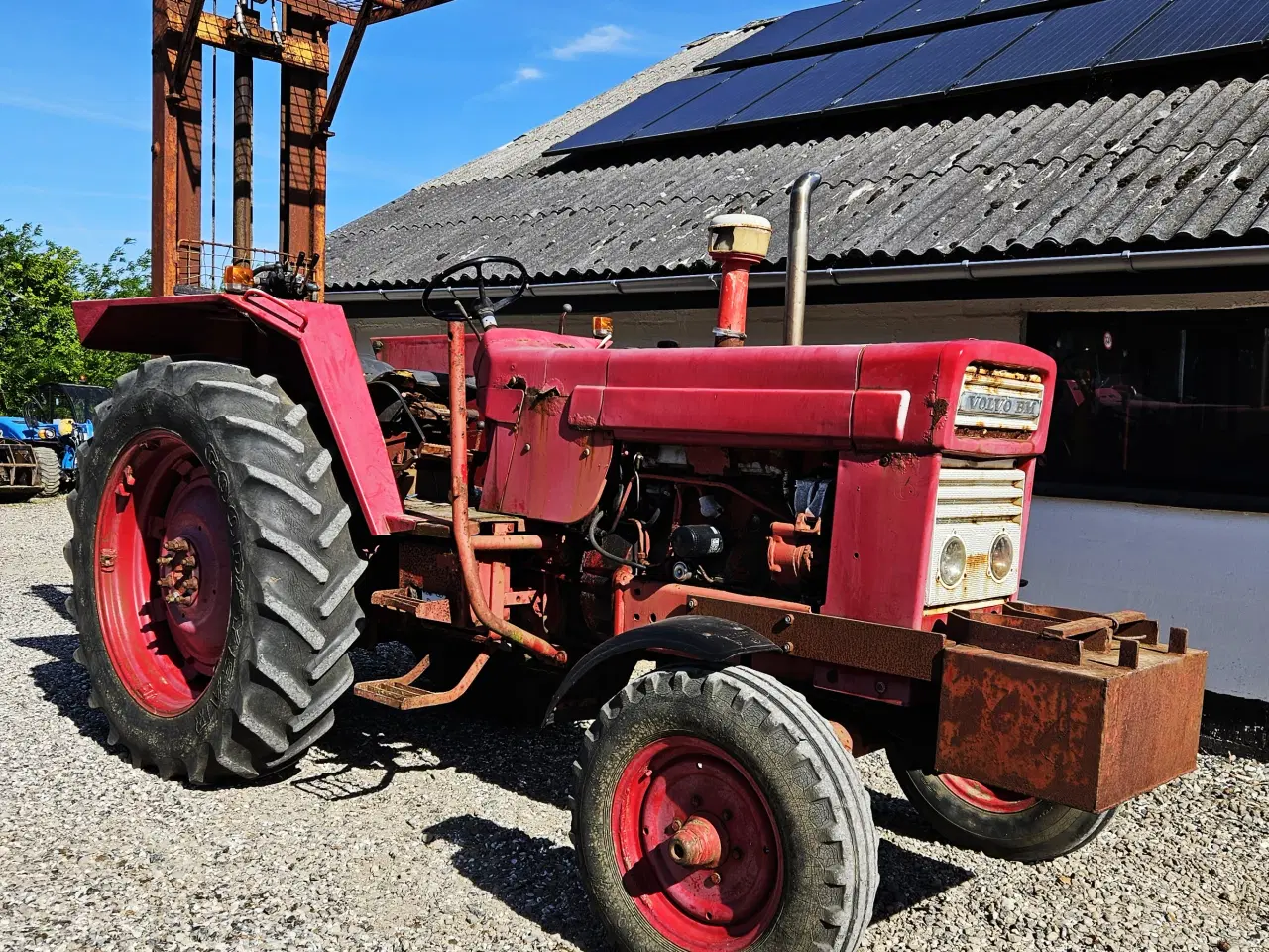 Billede 4 - Volvo BM T650 traktor / med byggelift