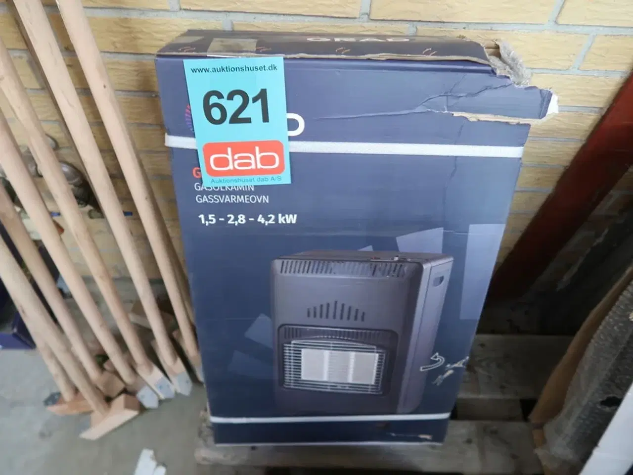 Billede 2 - Gasvarmeovn 4,2 kW - Grad