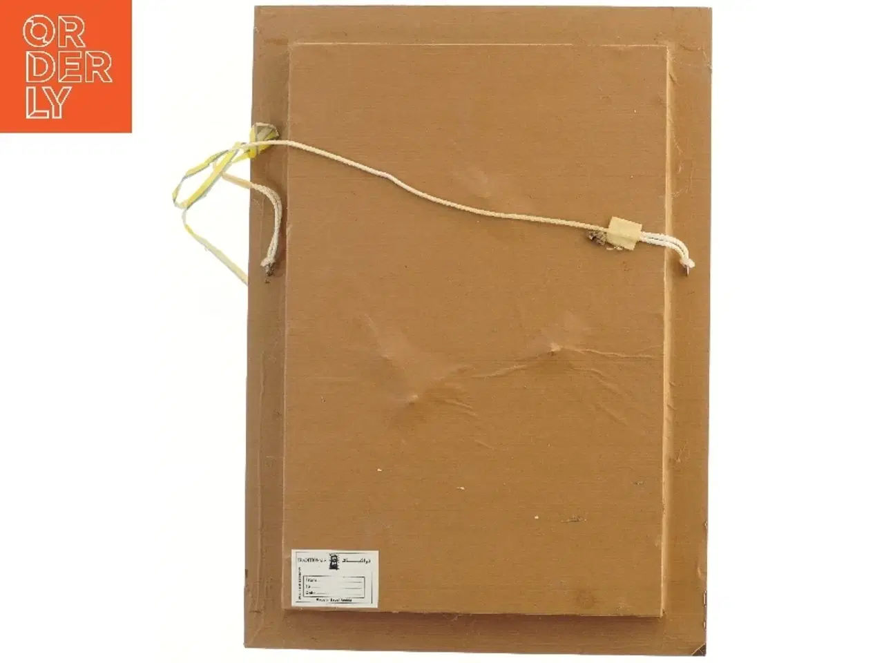 Billede 2 - Dekorativ kniv i ramme (str. 52,5x37,5 cm)