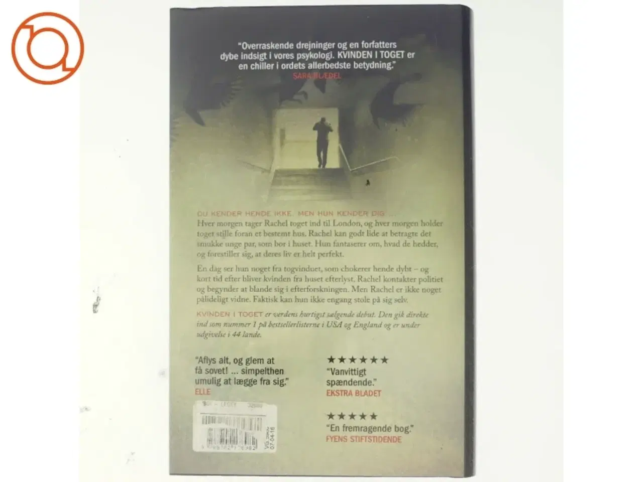Billede 3 - Kvinden i toget : thriller (Klassesæt) af Paula Hawkins (Bog)