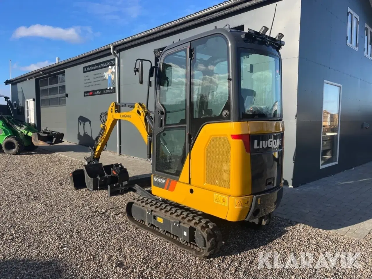 Billede 7 - Gravemaskine Liugong 9018F med compacttilt og skovle