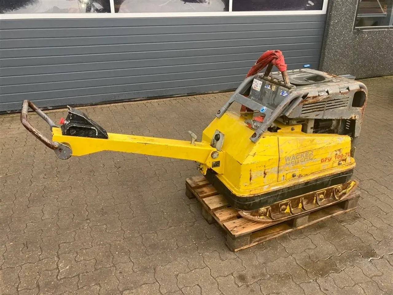 Billede 12 - Wacker DPU 100 - 70 750 kg pladevibrator med frem bak