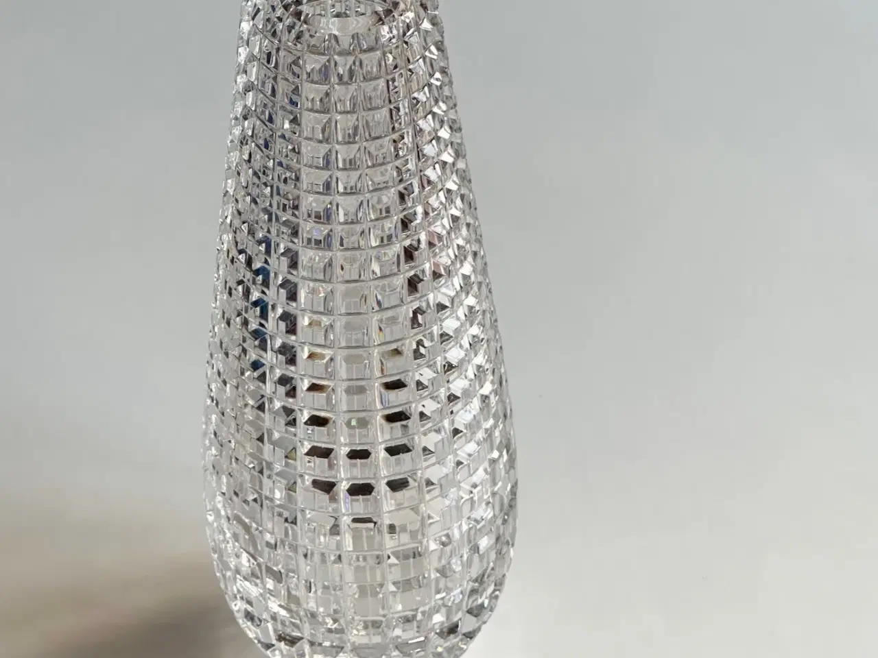 Billede 1 - Ternet krystalvase