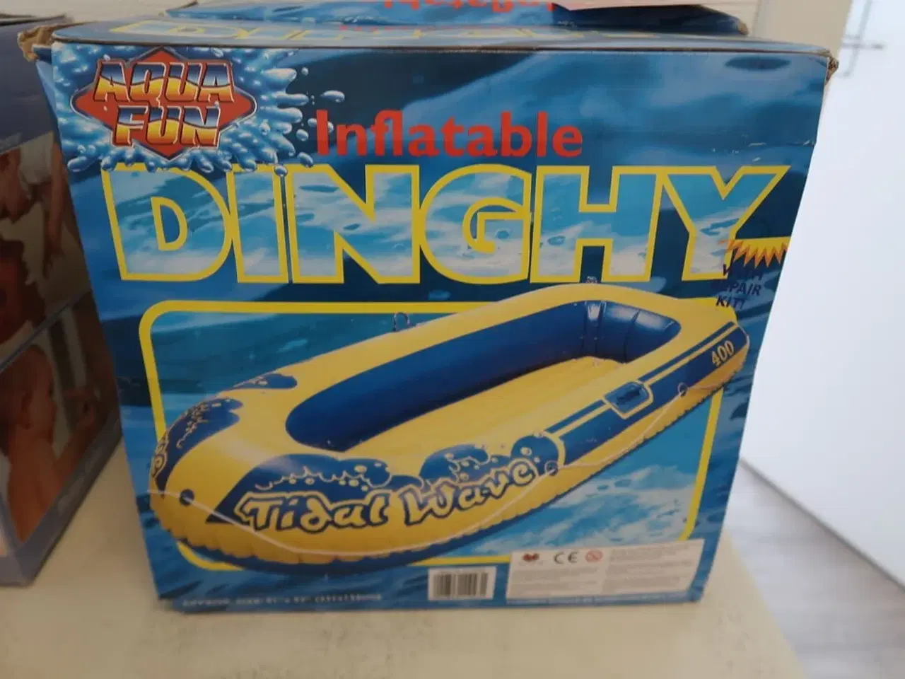 Billede 1 - 2 stk. Oppustelige gummibåde - 231x243  cm