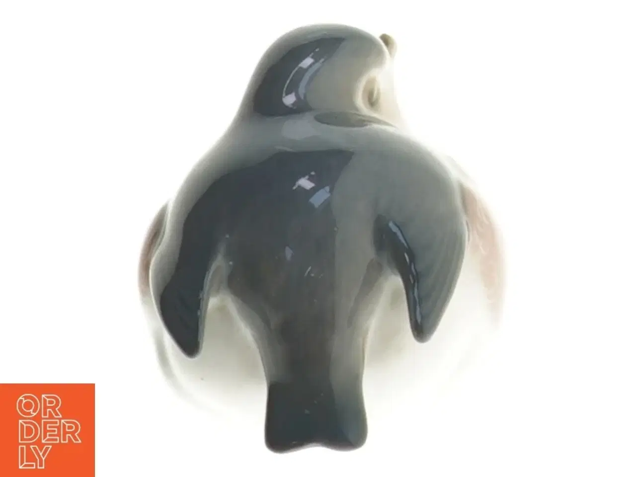 Billede 3 - Porcelænsfugl rødkælk  (str. 7 cm)